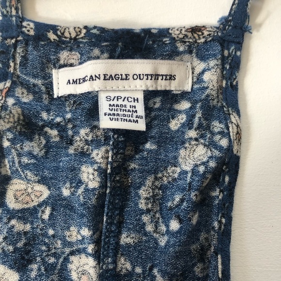 AMERICAN EAGLE OUTFITTERS‎ Women’s Floral Top Size SMALL Summer Vacation Travel - Picture 6 of 7